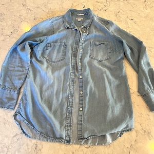 Soft & lightweight Merona chambray shirt size XL